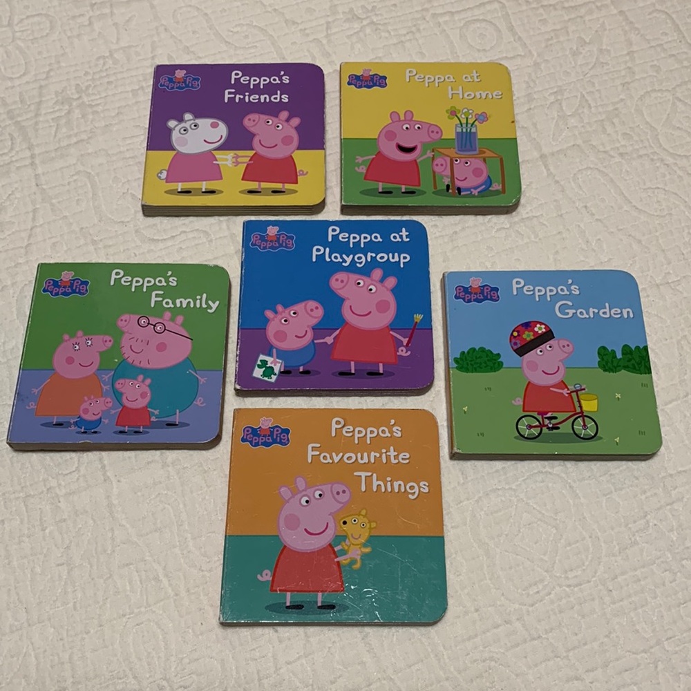 Peppa Pig Tiny Board Book 6-Pack